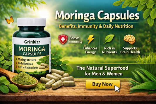 Moringa Capsules: Benefits, Uses & Why They Are Essential for Daily Nutrition