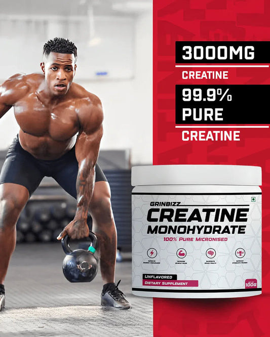 Unlocking Peak Performance with Creatine Monohydrate Benefits - Grinbizz exim pvt ltd