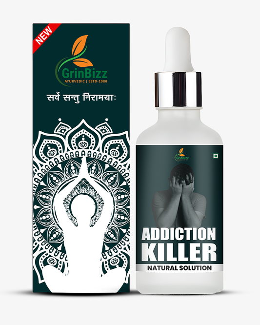 Addiction Killer Drops for Effective Relief from Cravings and Dependency