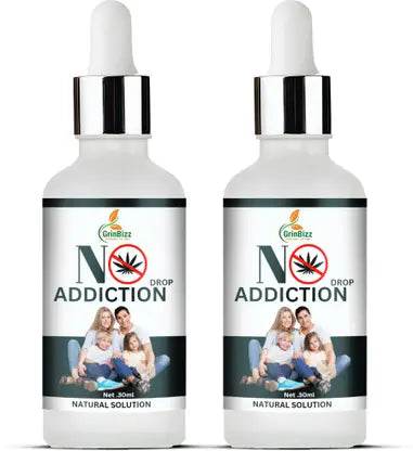 No Addiction Drops – Natural Support for Overcoming Dependency - Grinbizz exim pvt ltd