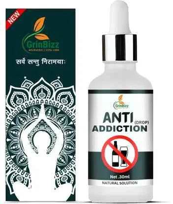 Anti Addiction Drops for Effective Recovery and Wellness - Grinbizz exim pvt ltd