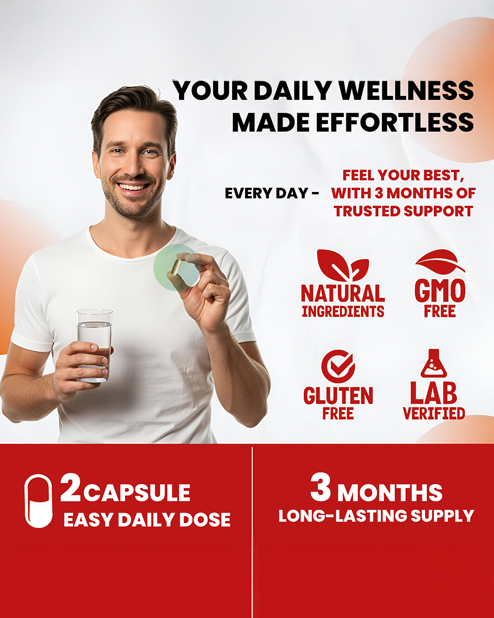 Apple Cider Vinegar Capsules- Detox, Digestion Weight Management