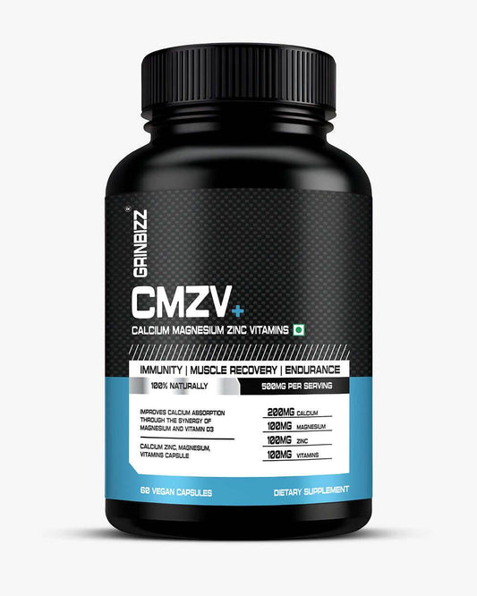CMZV+ Capsules for Bone Health - Daily Support for Immune & Muscle Wellness - Grinbizz exim pvt ltd