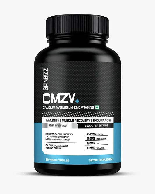 Grinbizz CMZV+ Capsules – Advanced Support for Immunity, Energy & Daily Vitality - Grinbizz exim pvt ltd