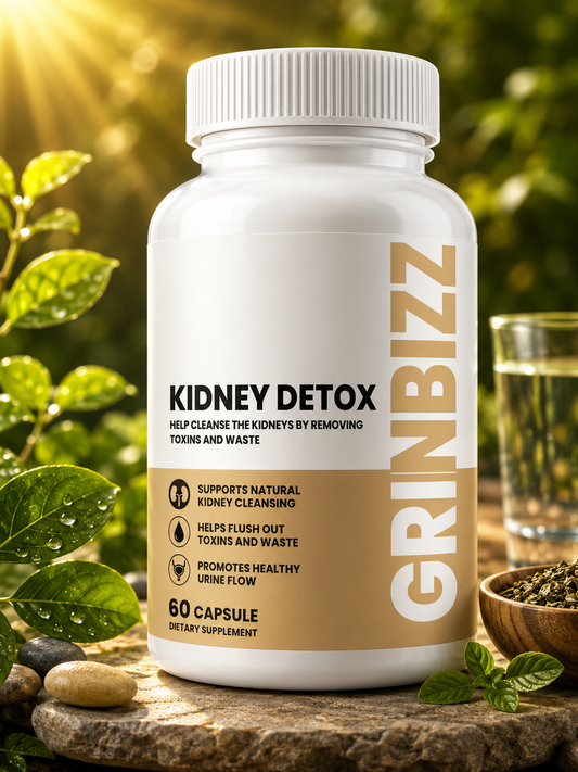 Grinbizz Kidney Detox Capsules – Natural Daily Wellness Capsules