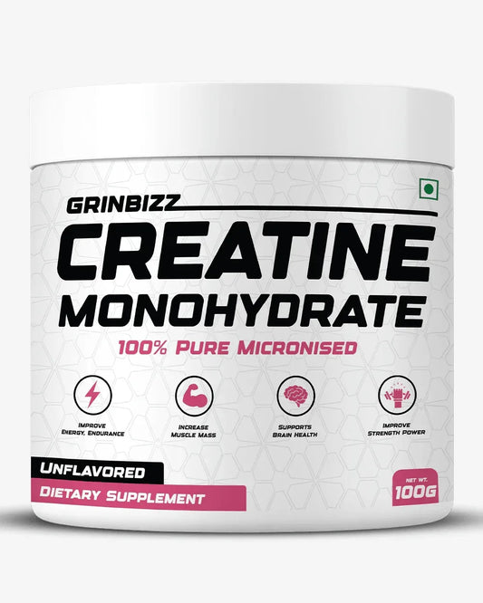 Creatine Monohydrate- Enhanced Power, Strength, and Muscle - Grinbizz exim pvt ltd