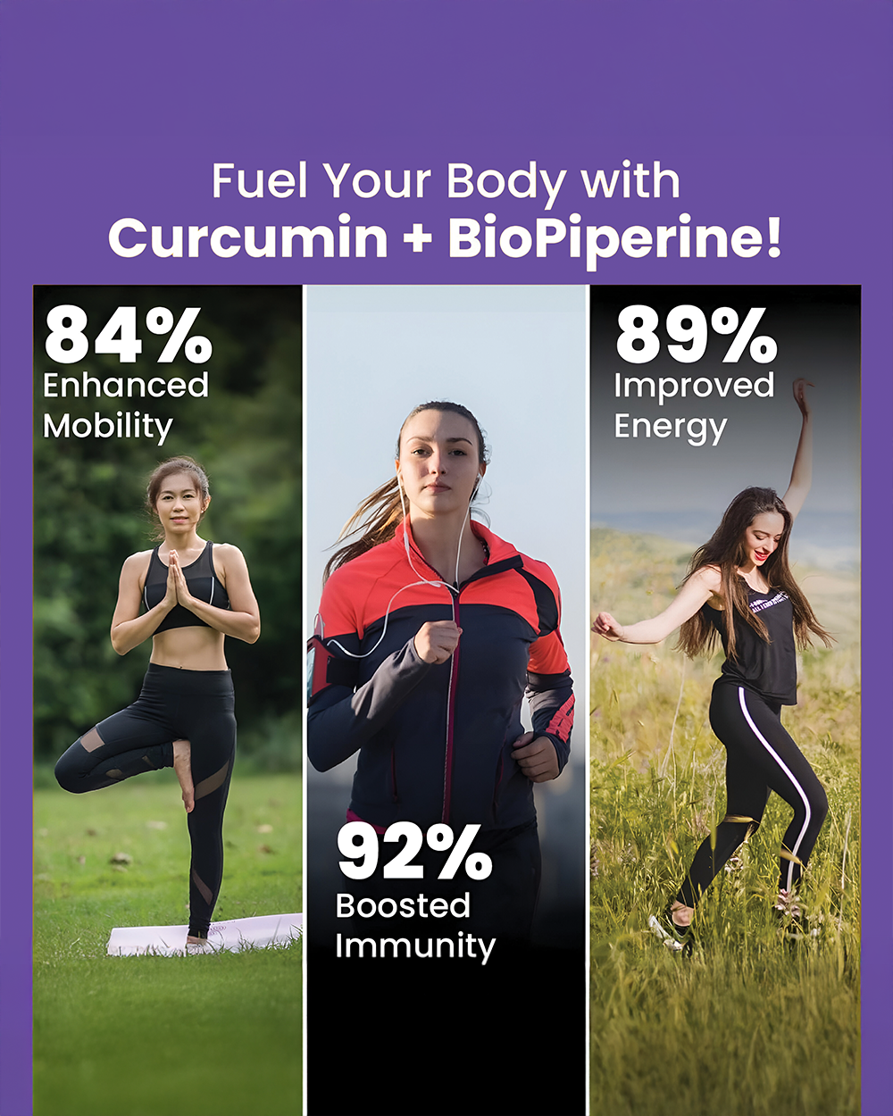 Curcumin Capsules- Natural Anti-Inflammatory & Antioxidant Support