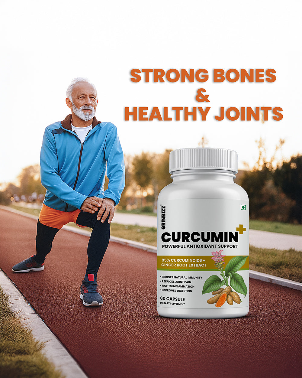 Curcumin Capsules- Natural Anti-Inflammatory & Antioxidant Support