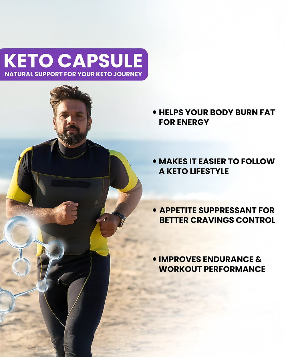 Keto Capsule - Boost Ketosis, Support Blend & Burn Fat Naturally