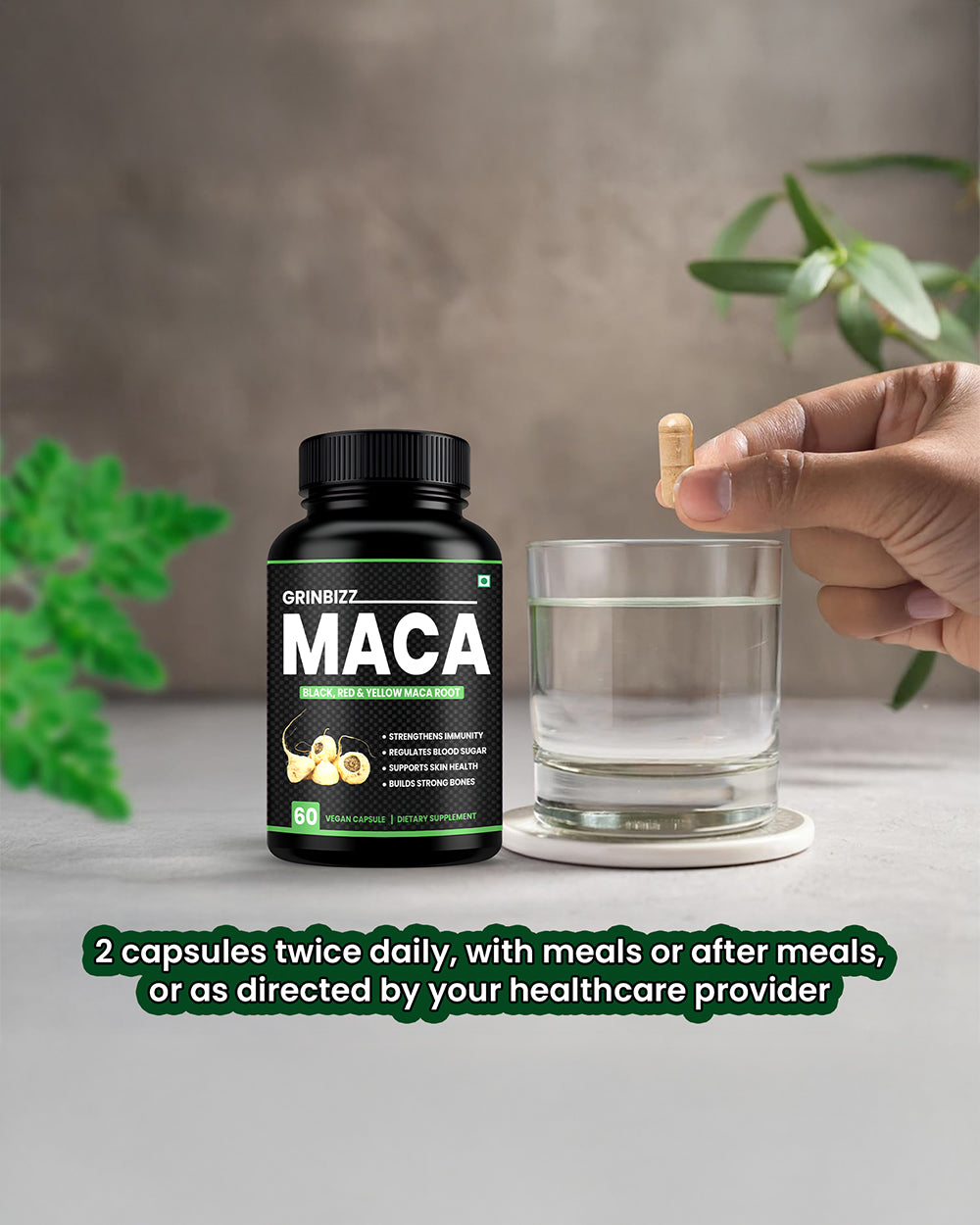 Maca Root Capsule- Boost Energy, Endurance & Stamina Naturally
