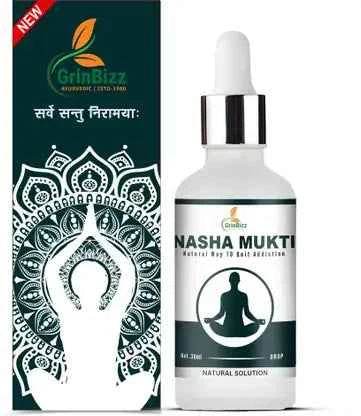 Nasha Mukti Drops for Effective Detox and Recovery - Grinbizz exim pvt ltd