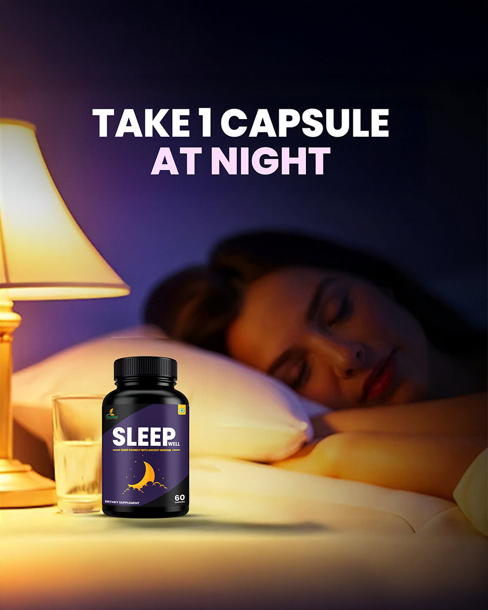Sleepwell Capsules- Natural Relief for Insomnia & Better Sleep