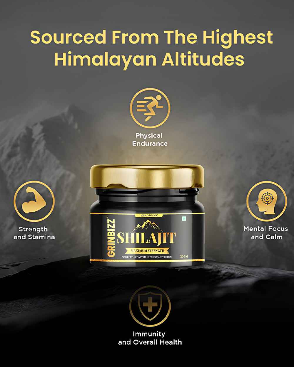 Nature's Ancient Secret: Discover Shilajit Resin Benefits for Ultimate Health - Grinbizz exim pvt ltd