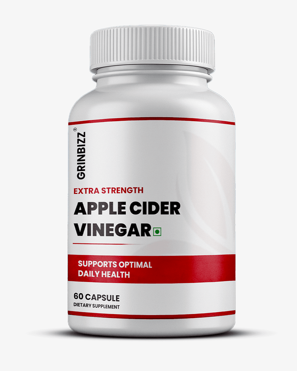Apple Cider Vinegar Capsules for Detox, Digestion, and Weight Management - Grinbizz exim pvt ltd