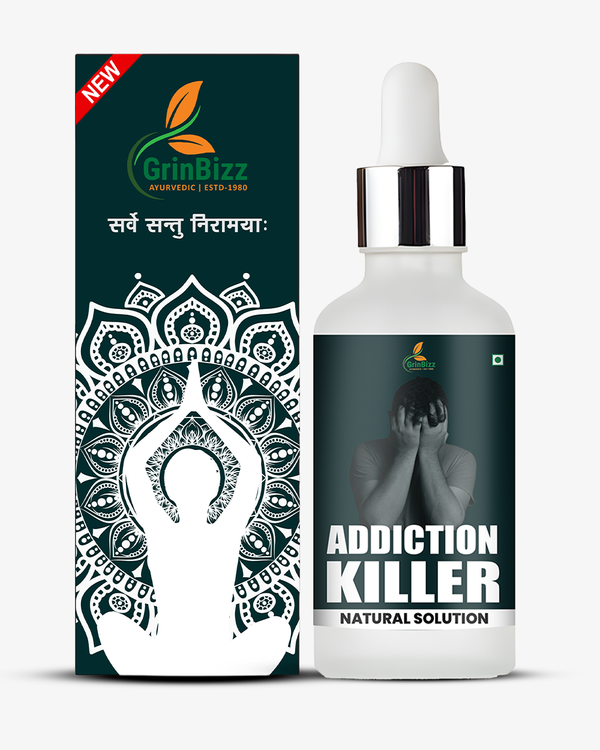 Addiction Killer Drops for Effective Relief from Cravings and Dependency