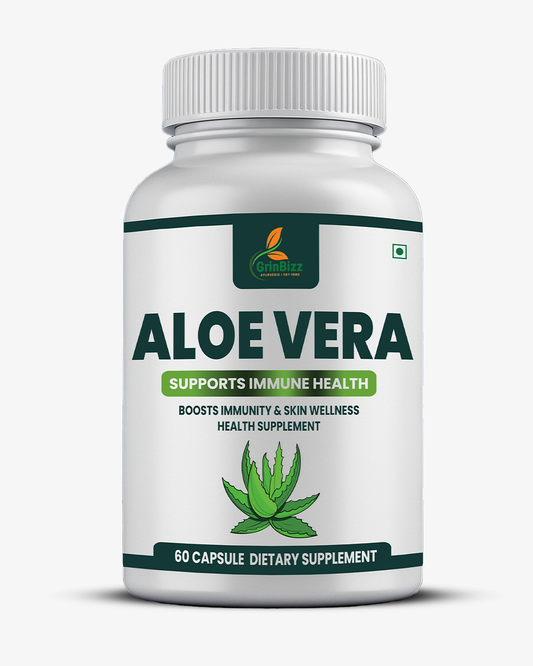 Aloevera Capsules – Natural Digestive & Skin Health Support Grinbizz