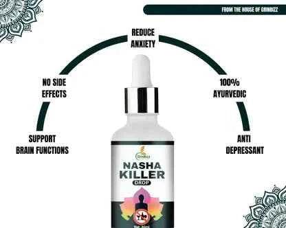 Nasha Killer Drops for Effective Addiction Relief - Grinbizz exim pvt ltd