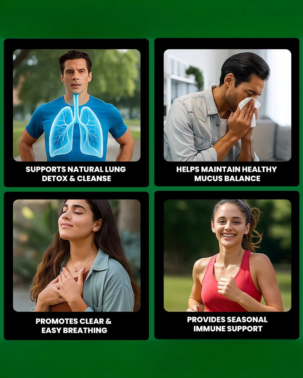 Lung Detox Capsules - For Respiratory Health & Clean Breathing - Grinbizz exim pvt ltd