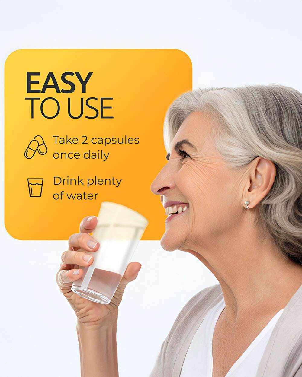 Vitamin D3 Capsules for Bone Health and Immunity - 120 Capsules Pack - Grinbizz exim pvt ltd