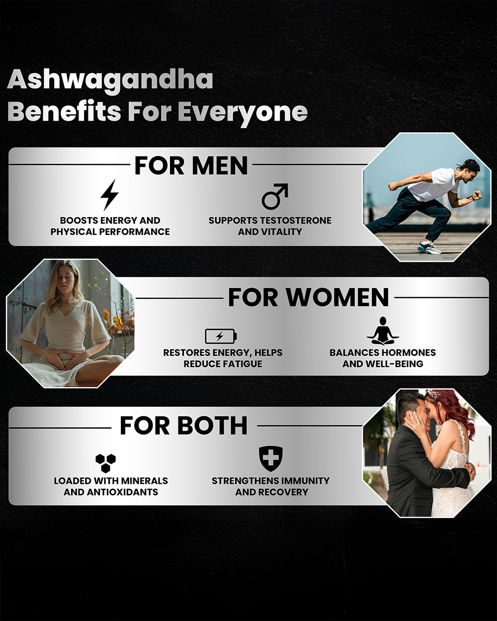 Ashwagandha Capsules - Natural Stress Relief & Vitality Booster