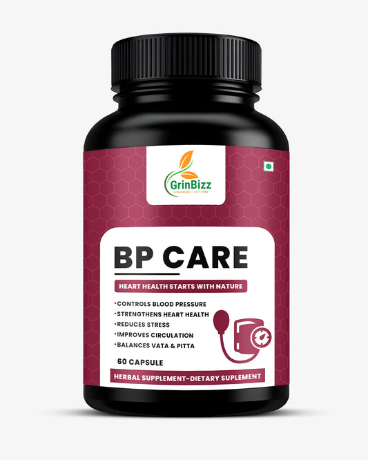 BP Care Capsules- Natural Blood Pressure Support Supplement