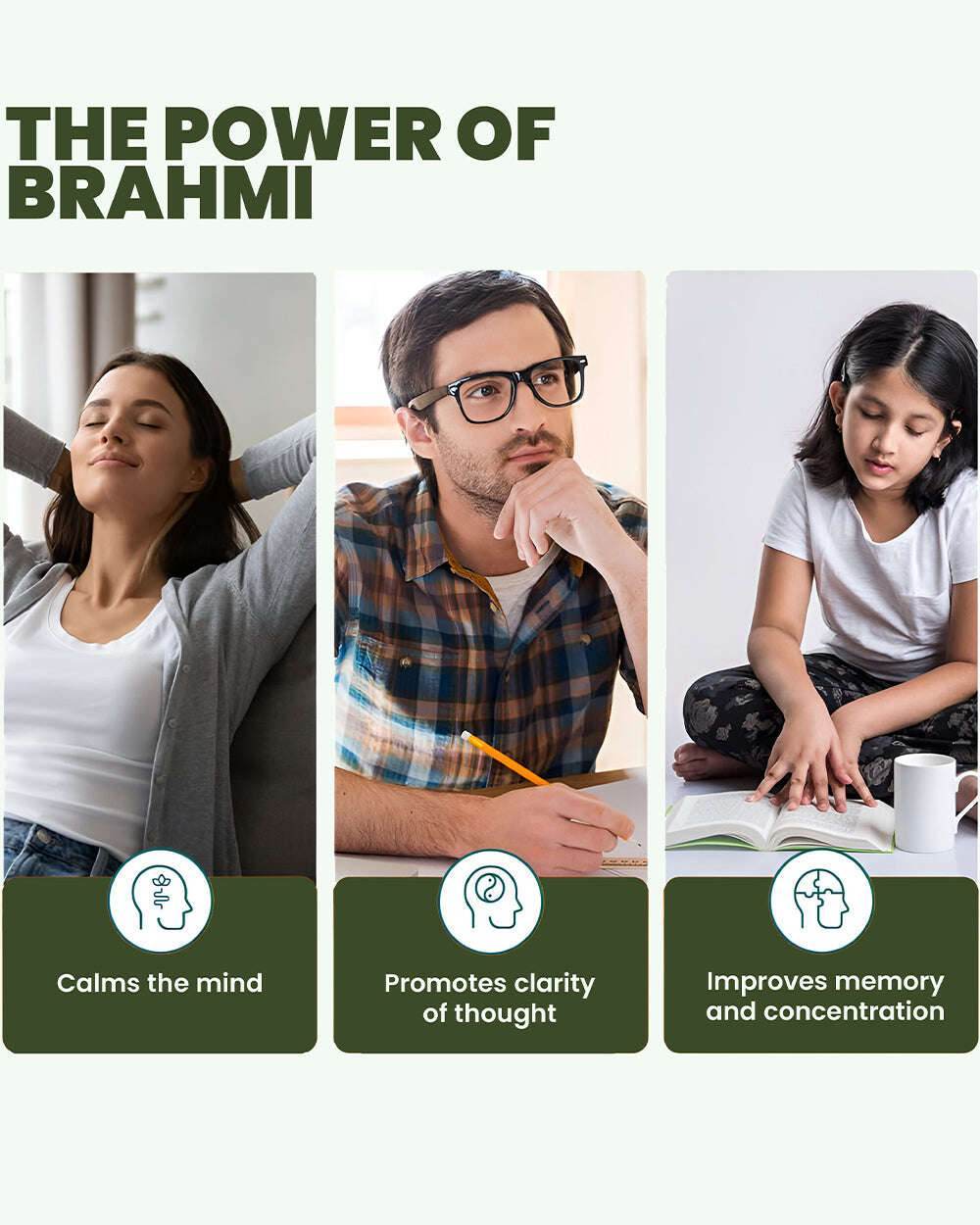 Brahmi Capsules for Memory Enhancement and Cognitive Support - Grinbizz exim pvt ltd