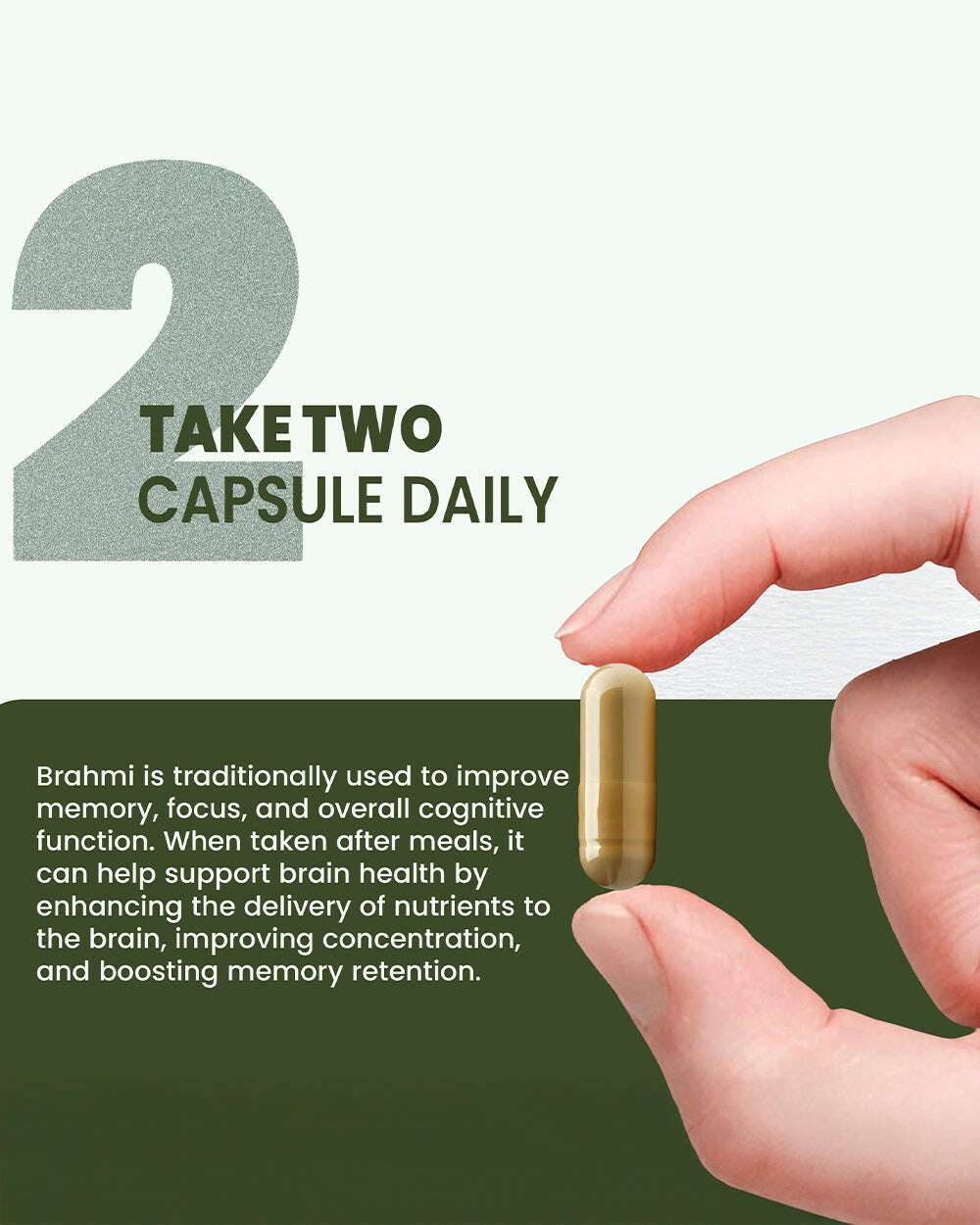 Brahmi Capsules for Memory Enhancement and Cognitive Support - Grinbizz exim pvt ltd