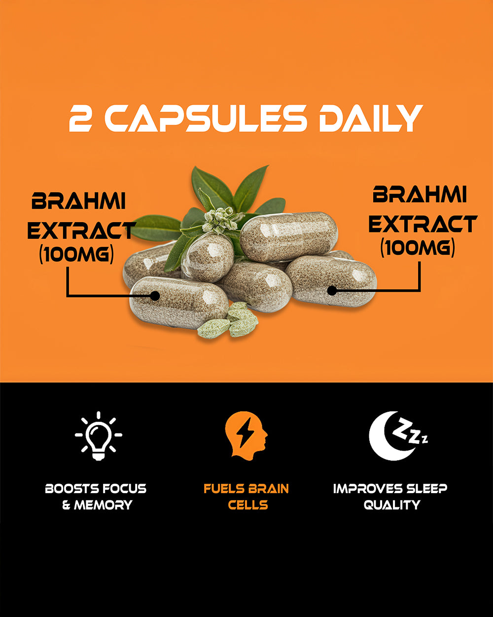 Brain Booster Capsule- Brain Booster For Mental Well-being