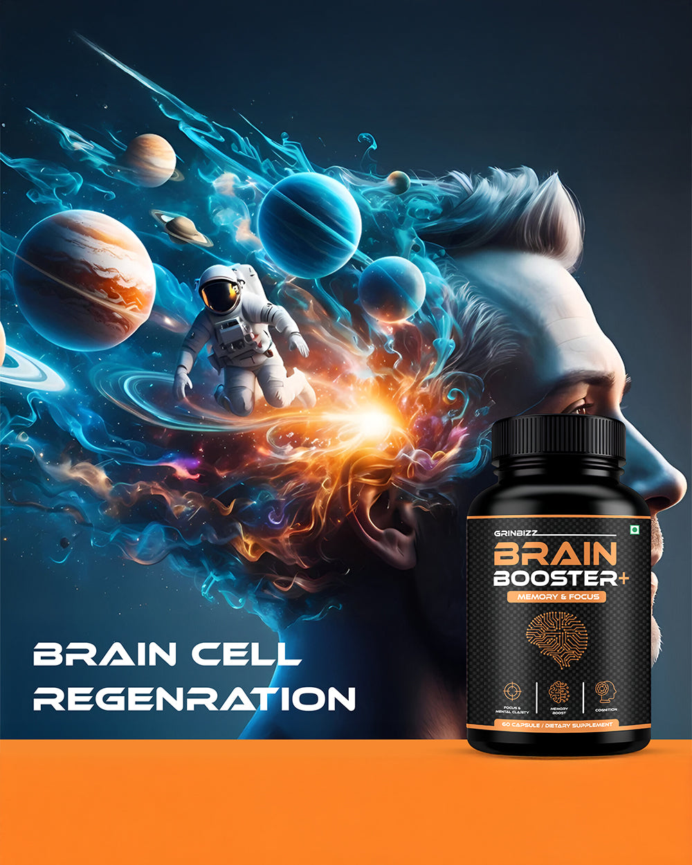 Brain Booster Capsule- Brain Booster For Mental Well-being