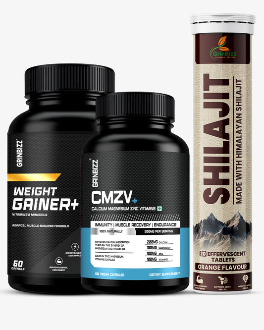 Combo Products of Weight Gainer+ & cmzv+ & Shilajit