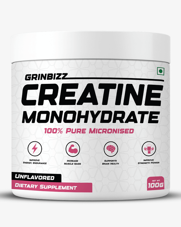 Creatine Monohydrate- Enhanced Power, Strength, and Muscle - Grinbizz exim pvt ltd