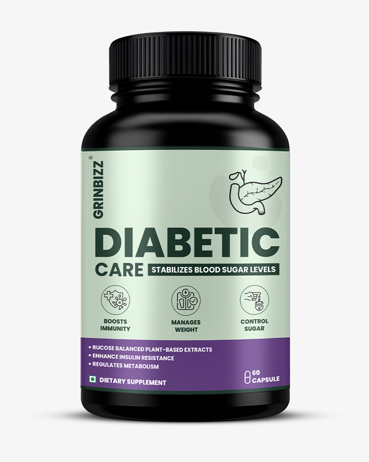 Diabetic Care Capsule-Natural Blood Sugar & Metabolic Support