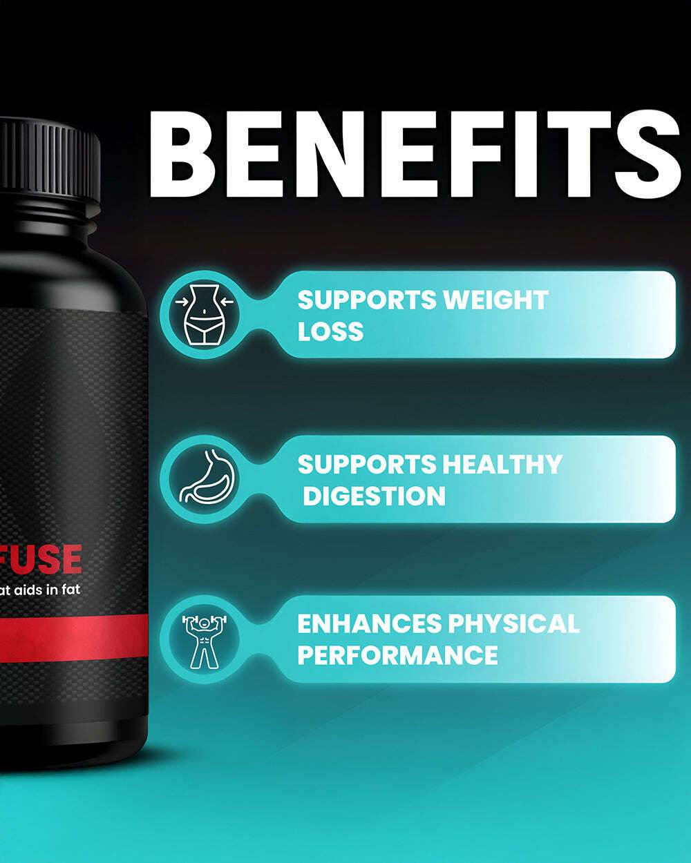 Fitness Fuse Capsules- Enhanced Energy, Endurance & Recovery - Grinbizz exim pvt ltd