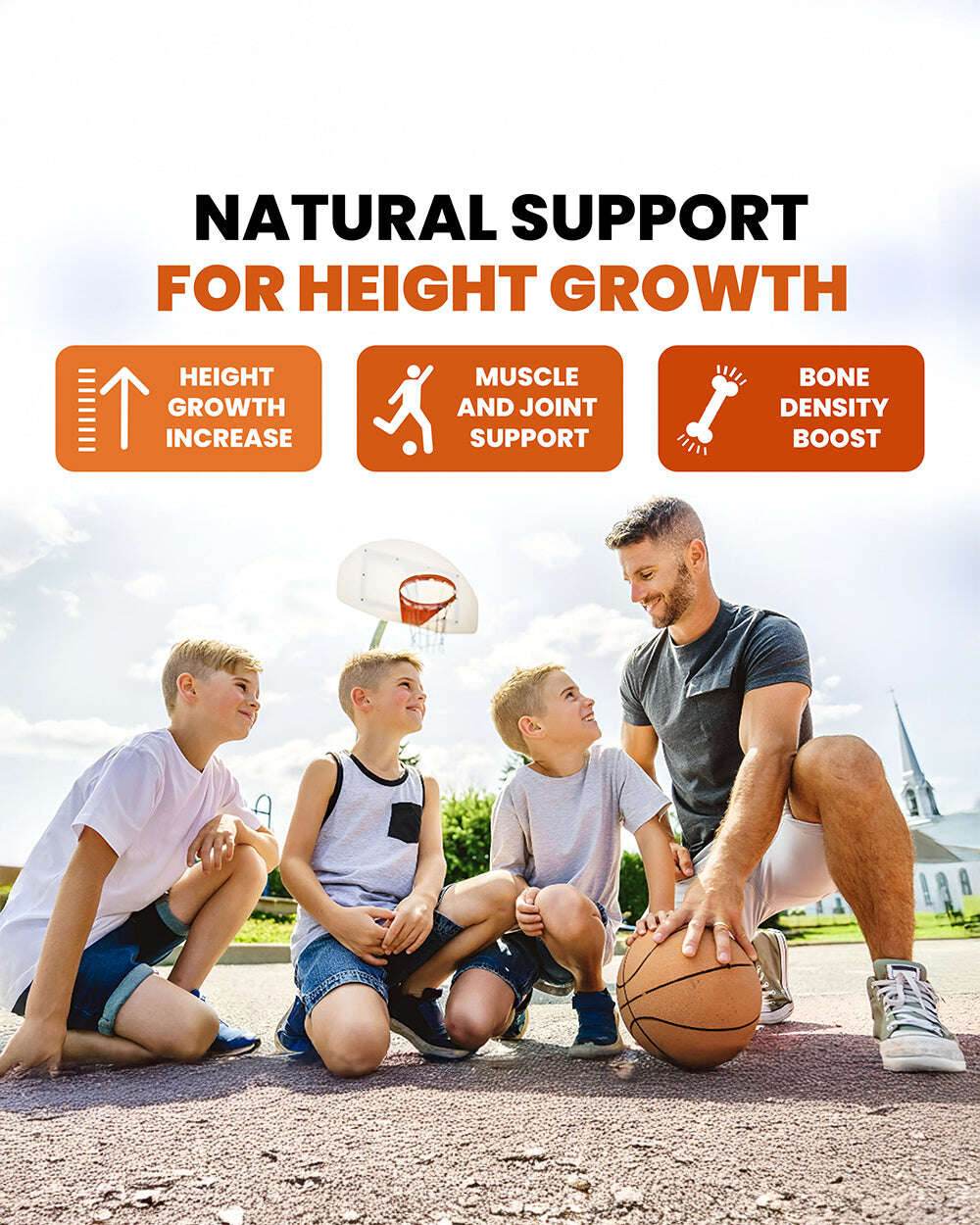 Height Booster Capsules - Natural Growth Supplement for Height - Grinbizz exim pvt ltd
