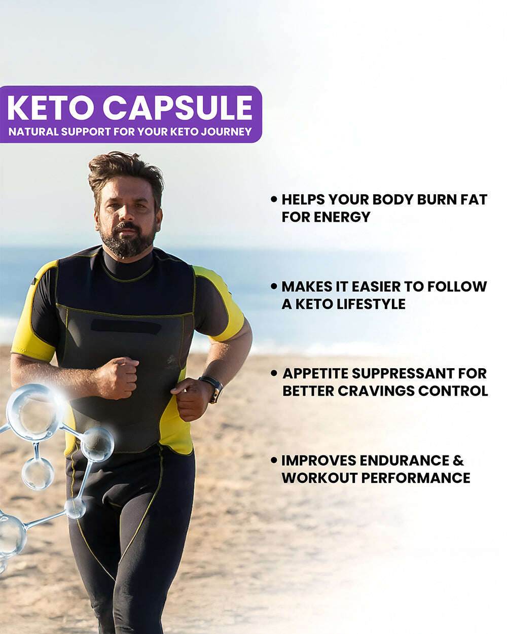 Keto Capsules for Fat Burning - Boost Ketosis and Support Natural Fat Loss - Grinbizz exim pvt ltd