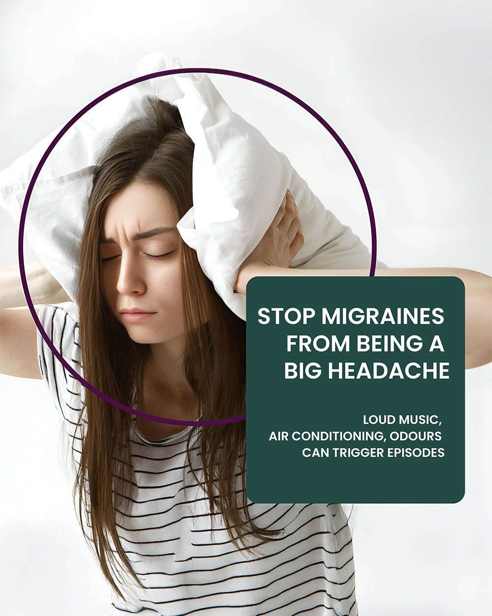 Migraine Relief Capsules for Fast Support Against Tension and Discomfort - Grinbizz exim pvt ltd