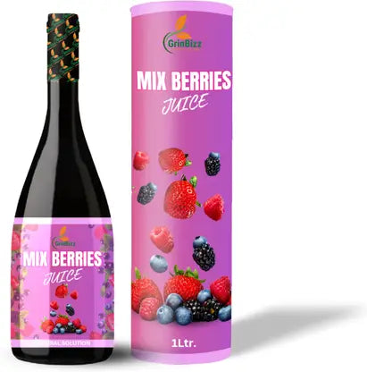 Mix Berries Juice AntiOxidant for Detoxification/Boost Immunity (1 L)