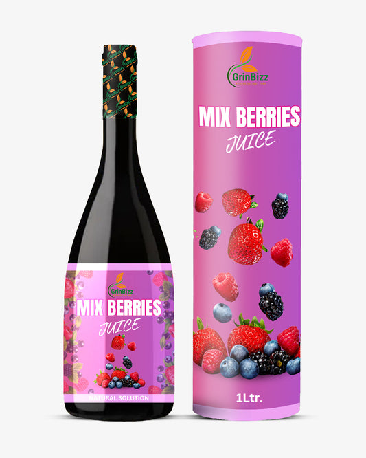 Mix Berries Juice Anti Oxidant for Detoxification/Boost Immunity (1 L)