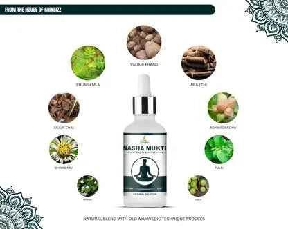 Nasha Mukti Drops for Effective Detox and Recovery - Grinbizz exim pvt ltd