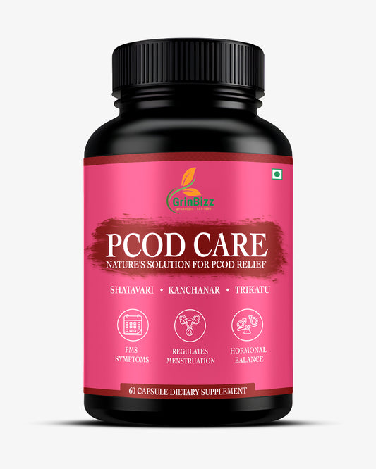 Pcod Capsules- Natural Support for Hormonal Balance & Menstrual Health