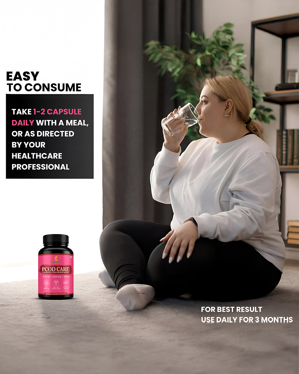 Pcod Capsules- Natural Support for Hormonal Balance & Menstrual Health