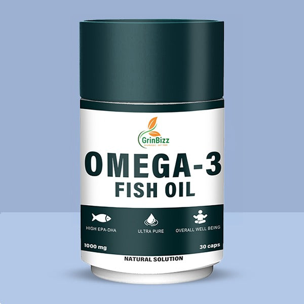 Grinbizz Omega-3 Fish Oil Capsule