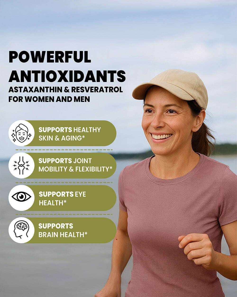 Astaxanthin Capsules for Antioxidant and Cellular Support - Grinbizz exim pvt ltd