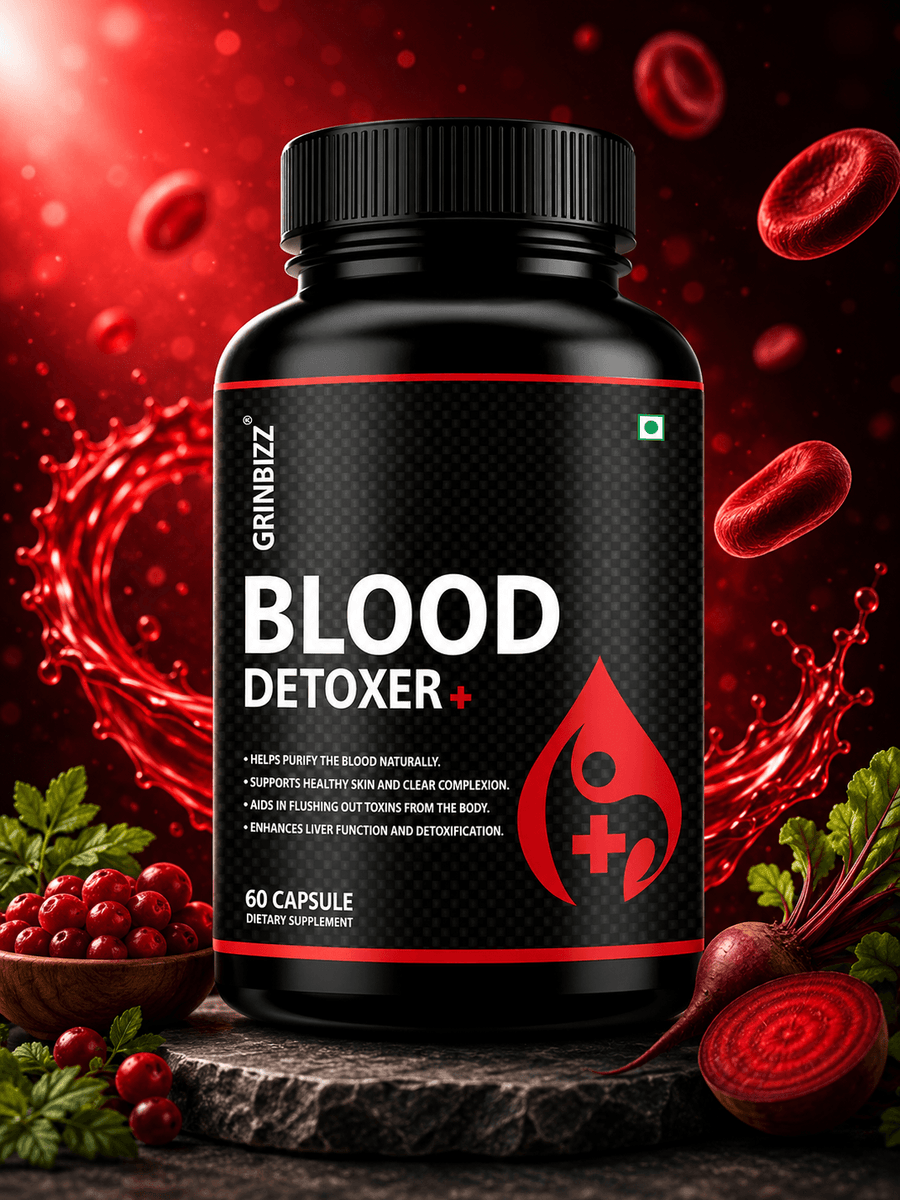 Blood Detox Capsules for Skin & Wellness | Grinbizz