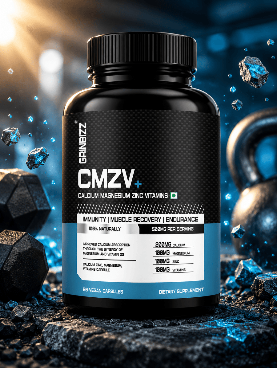 CMZV+ Capsules for Immunity & Daily Wellness | Grinbizz