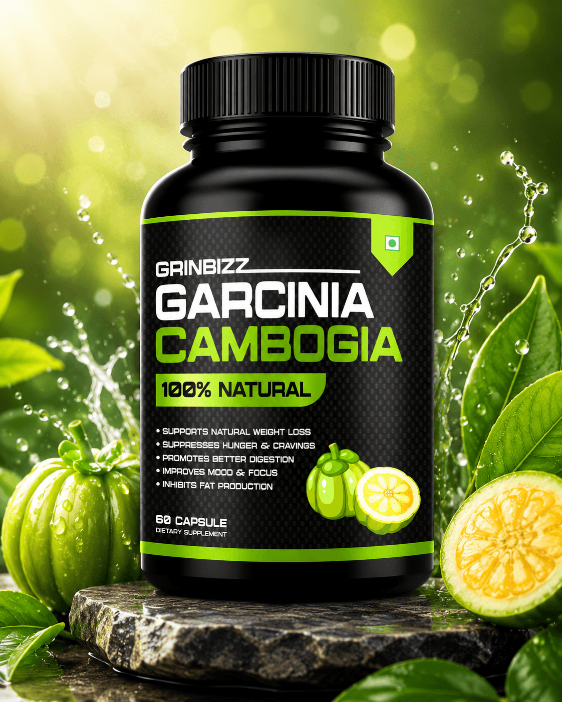 Garcinia Cambogia Capsules for Weight Management | Grinbizz