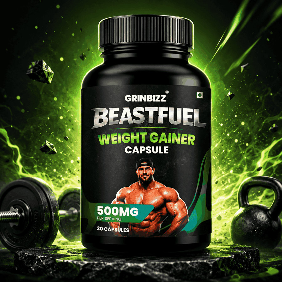Grinbizz BeastFuel Weight Gainer Capsule for Daily Wellness & Lifestyle Support