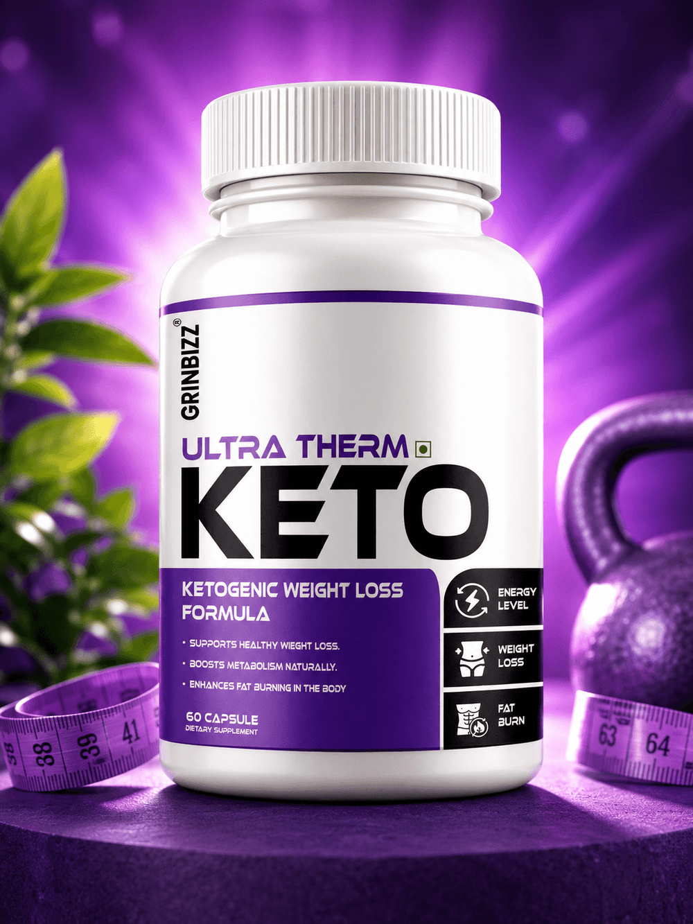 Keto Capsules for Fat Burning - Boost Ketosis and Support Natural Fat Loss