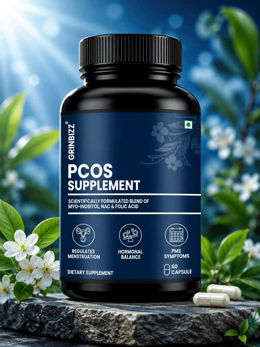 PCOS Support Capsules for Daily Wellness, Balance, and Hormonal Harmony