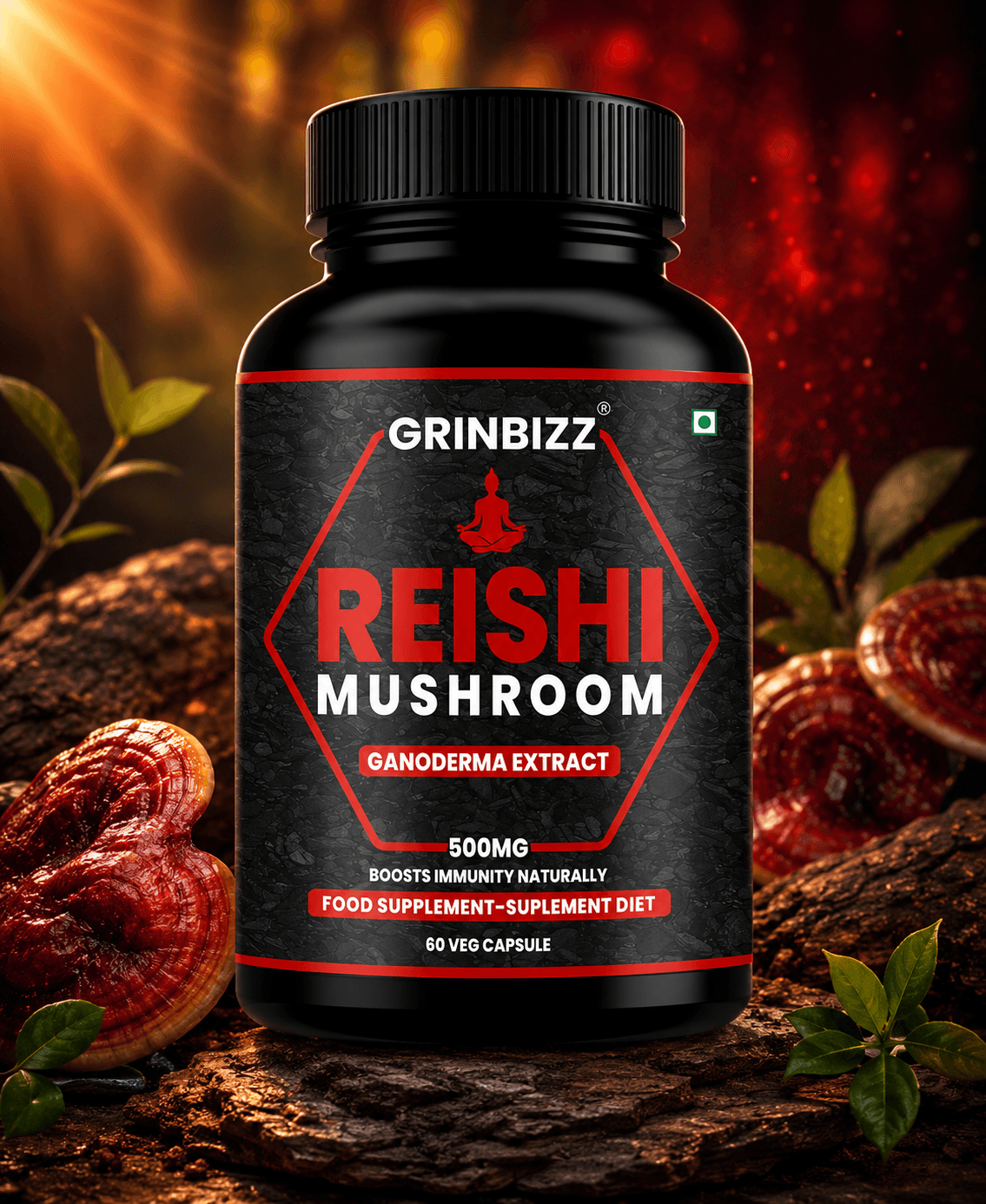 Ganoderma Extract Capsules for Enhanced Wellness and Vitality